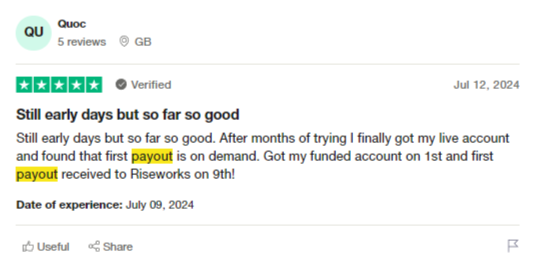 trustpilot review