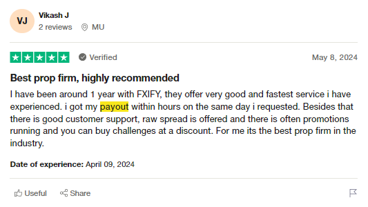 trustpilot review