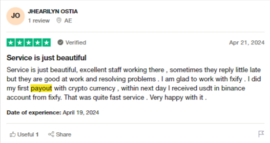 trustpilot review